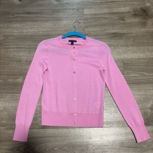 J. Crew Pink Women's Cardigan Sweater